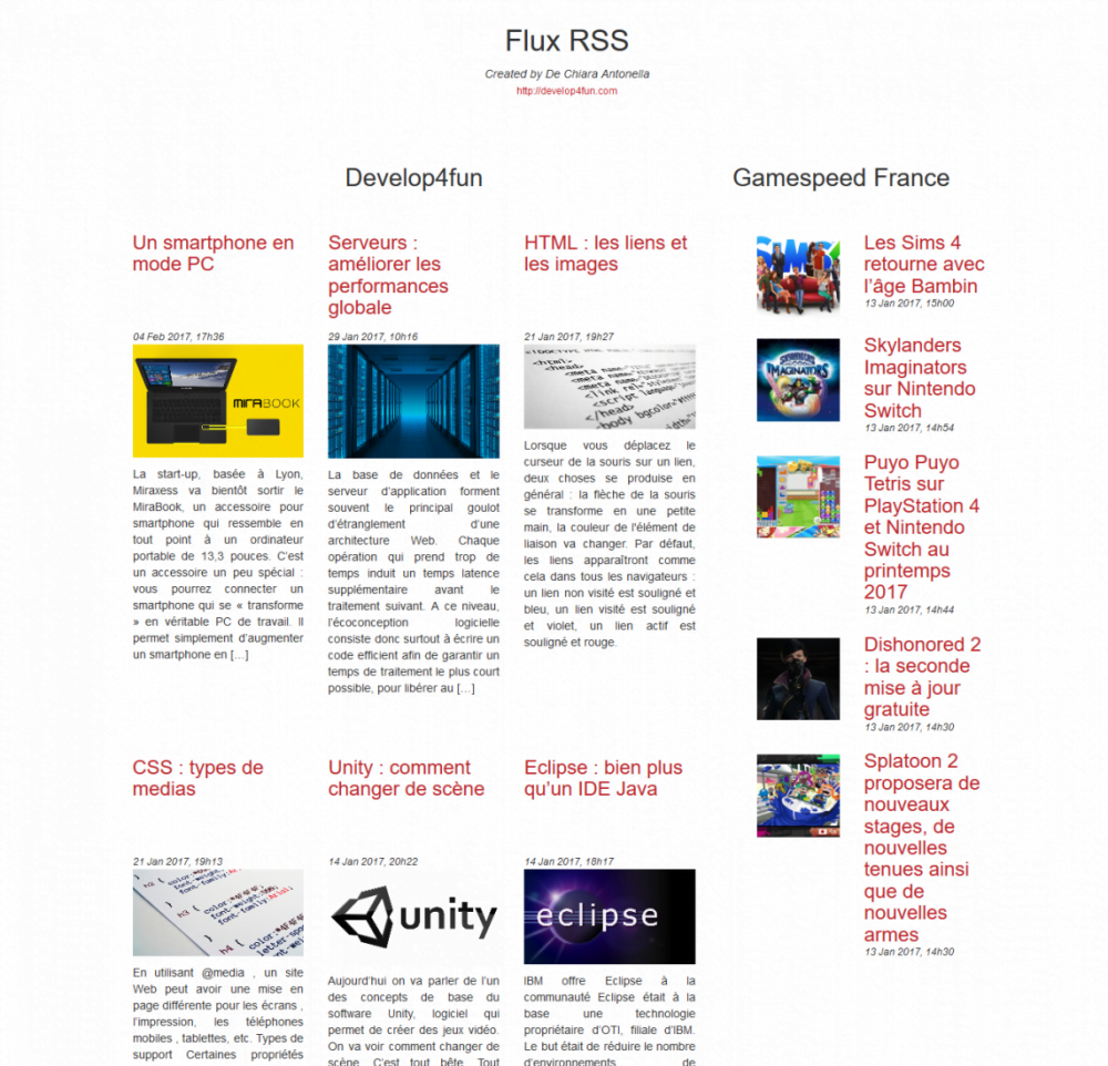 flux rss