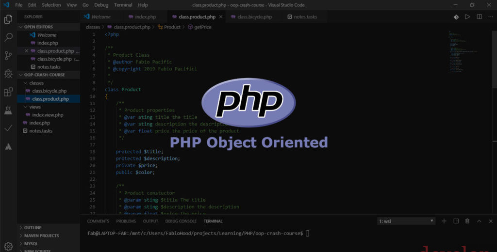 Programmazione a oggetti con PHP
