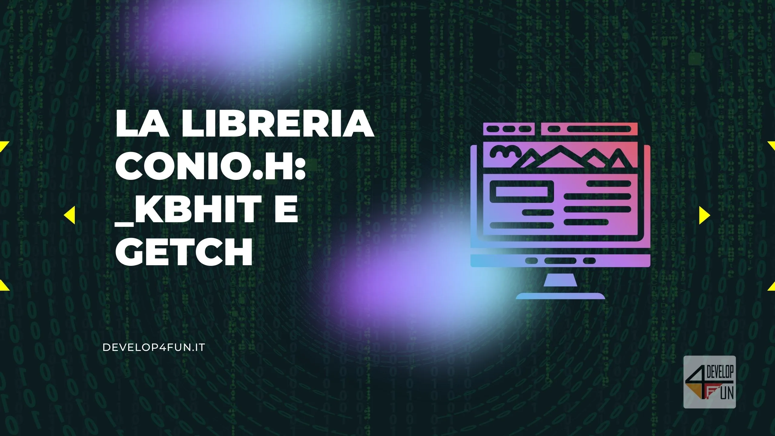 La libreria conio.h: _kbhit e getch