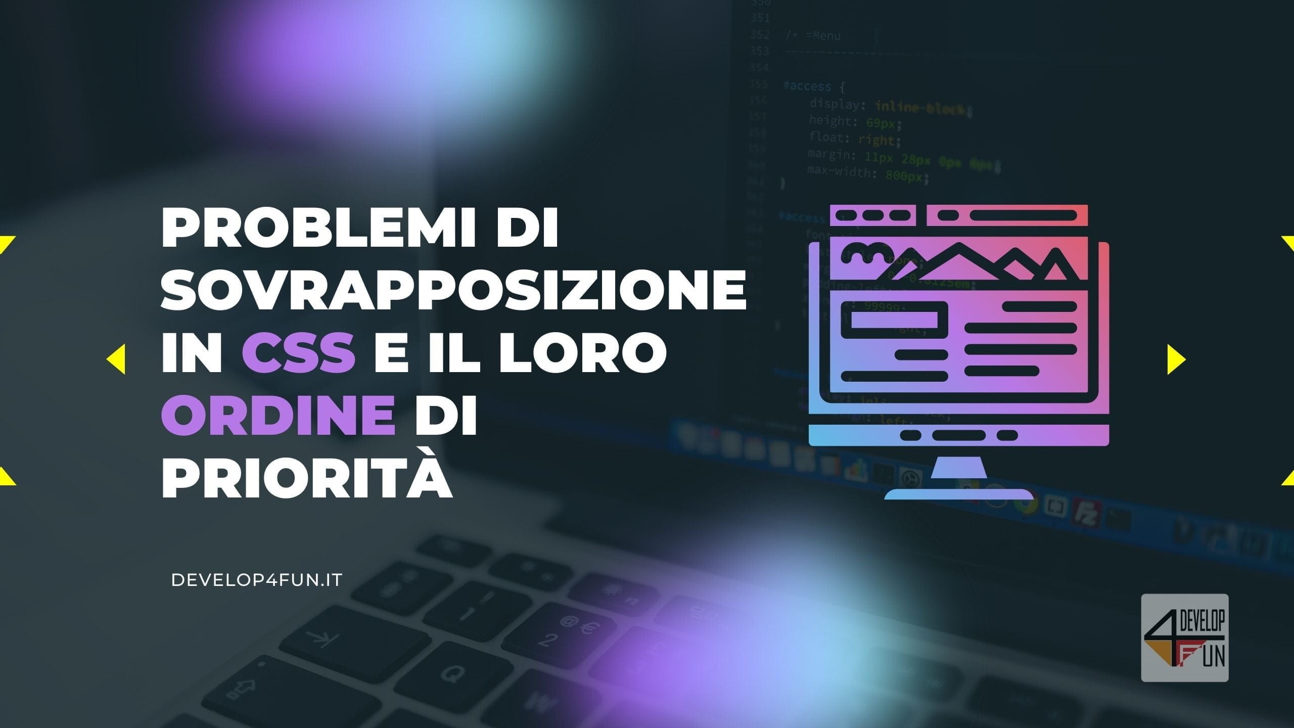 Comprensione dei problemi di sovrapposizione in CSS e il loro ordine di priorità